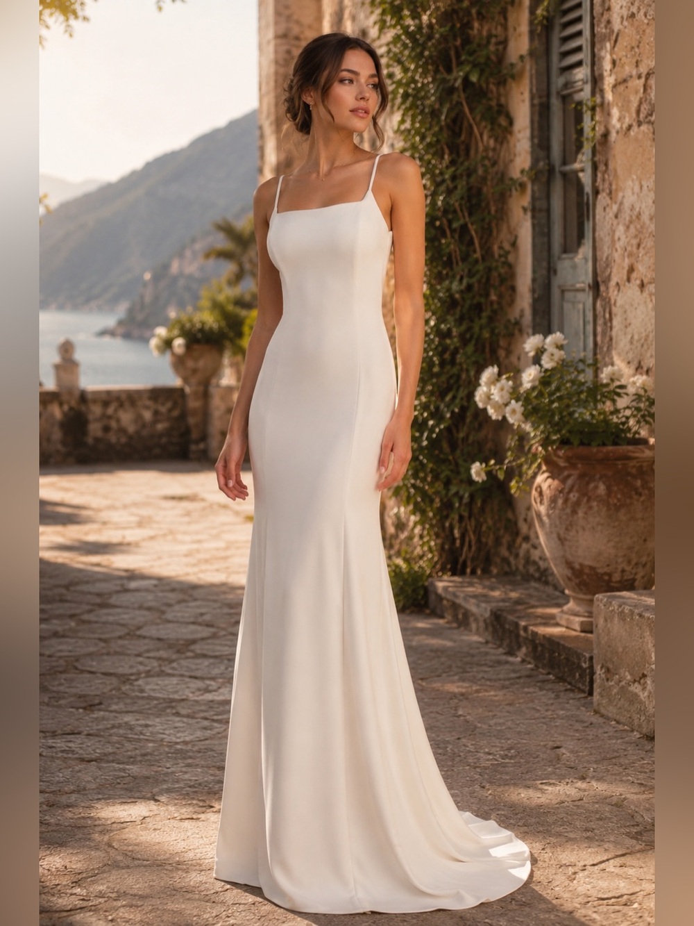 Lulus Blessed Romance White Sleeveless Button Back Mermaid Maxi Dress Size Large